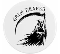 Azeeda 77mm 'Grim Reaper' Large Button Pin Badge (BB00166955)