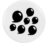 Azeeda 77mm 'Retro Marbles Toy Game' Large Button Pin Badge (BB00154131)