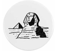 Azeeda 77mm 'Simple Egypt Landscape' Large Button Pin Badge (BB00168617)