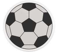 Azeeda 77mm 'Simple Football Icon' Large Button Pin Badge (BB00173401)