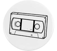 Azeeda 77mm 'VHS Video Tape' Large Button Pin Badge (BB00161021)