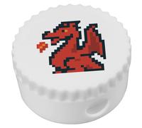 Azeeda '8-Bit Fire Breathing Dragon' Compact Pencil Sharpener (PS00049187)