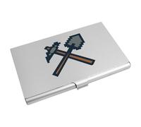 Azeeda '8-Bit Mining Tools' Business Card Holder/Credit Card Wallet (CH00048721)