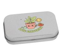 Azeeda 80mm 'Love Gardening' Metal Hinged Tin/Storage Box (TT00305030)