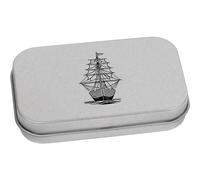 Azeeda 80mm 'Sailing Ship At Sea' Metal Hinged Tin/Storage Box (TT00225335)