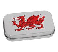 Azeeda 80mm 'Welsh Dragon' Metal Hinged Tin/Storage Box (TT00102557)