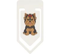 Azeeda 91mm 'Adorable Yorkshire Terrier' Large Plastic Paper Clip (CC00110846)