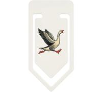 Azeeda 91mm 'Angry Goose Running' Large Plastic Paper Clip (CC00104830)