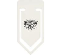 Azeeda 91mm 'Birthday Boy' Large Plastic Paper Clip (CC00114290)