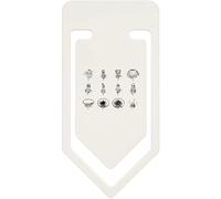 Azeeda 91mm 'Dandelion Growth Cycle' Large Plastic Paper Clip (CC00113050)
