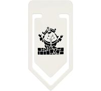 Azeeda 91mm 'Humpty Dumpty' Large Plastic Paper Clip (CC00108602)