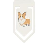 Azeeda 91mm 'Kawaii Pembroke Welsh Corgi' Large Plastic Paper Clip (CC00110524)