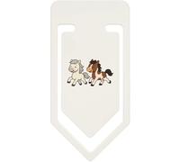 Azeeda 91mm 'Running Horses' Large Plastic Paper Clip (CC00116006)