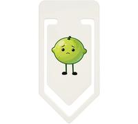 Azeeda 91mm 'Sad Lime' Large Plastic Paper Clip (CC00118272)