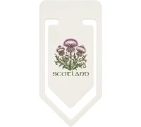 Azeeda 91mm 'Scotland Thistle' Large Plastic Paper Clip (CC00113610)