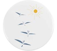 Azeeda 'A Flock Of Birds' Button/Lapel Badges (BB067341) | Pin Back Badges for Clothes, Bags, Accessories and Gifts