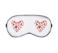 Azeeda 'A Heart of Many Hearts' Sleep/Travel Eye Mask (EY00032047)