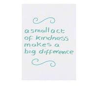 Azeeda 'A Small Act Of Kindness ' Temporary Tattoo - Water Resistant, Skin-Safe, Non-Toxic Transfer (TO00092335)