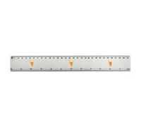 Azeeda 'A Tasty Treat' 30cm (12 Inch) White Plastic Ruler (RL00113410)