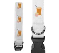 Azeeda 'A Tasty Treat' Dog Collar - White, S (PR00083251)