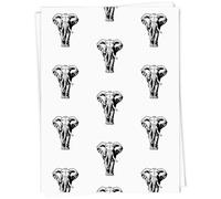 Azeeda A1 'African Elephant' Gift Wrap/Wrapping Paper Sheet (GI00089992)