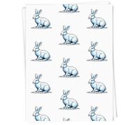 Azeeda A1 'Arctic Hare' Gift Wrap/Wrapping Paper Sheet (GI00134039)