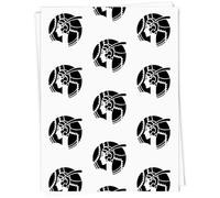 Azeeda A1 'Art Deco Dancing Girl' Gift Wrap/Wrapping Paper Sheet (GI00140516)