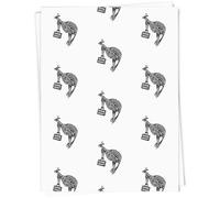Azeeda A1 'Australia Holiday Kangaroo' Gift Wrap/Wrapping Paper Sheet (GI00110797)