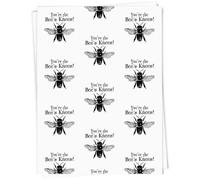 Azeeda A1 'Bees Knees' Gift Wrap/Wrapping Paper Sheet (GI00103445)