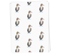 Azeeda A1 'Blue Footed Booby' Gift Wrap/Wrapping Paper Sheet (GI00078694)