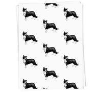 Azeeda A1 'Border Collie Sheepdog' Gift Wrap/Wrapping Paper Sheet (GI00008033)