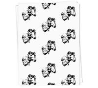 Azeeda A1 'Boxer Athlete' Gift Wrap/Wrapping Paper Sheet (GI00143480)