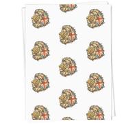 Azeeda A1 'British Lion with Union Jack ' Gift Wrap/Wrapping Paper Sheet (GI00113045)