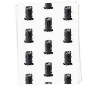 Azeeda A1 'Burning Candle' Gift Wrap/Wrapping Paper Sheet (GI00134873)