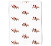 Azeeda A1 'Christmas Axolotl' Gift Wrap/Wrapping Paper Sheet (GI00051803)