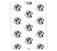 Azeeda A1 'Christmas Rottweiler Portrait' Gift Wrap/Wrapping Paper Sheet (GI00125984)