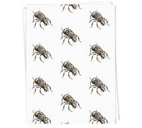 Azeeda A1 'Clockwork Beetle' Gift Wrap/Wrapping Paper Sheet (GI00128759)