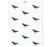 Azeeda A1 'Cosmic Whale' Gift Wrap/Wrapping Paper Sheet (GI00133277)