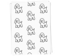 Azeeda A1 'Cute Puppy Cocker Spaniel Dog' Gift Wrap/Wrapping Paper Sheet (GI00143645)