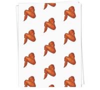 Azeeda A1 'Delicious Cooked Chicken Wing Appetizer' Gift Wrap/Wrapping Paper Sheet (GI00122054)