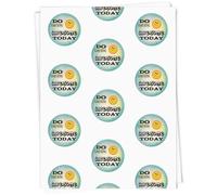 Azeeda A1 'Do Something Awesome Today' Gift Wrap/Wrapping Paper Sheet (GI00138203)