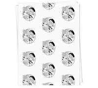 Azeeda A1 'Fight Like a Girl' Gift Wrap/Wrapping Paper Sheet (GI00112133)