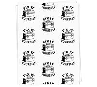 Azeeda A1 'Fix It Yourself Tool Box' Gift Wrap/Wrapping Paper Sheet (GI00122168)