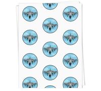 Azeeda A1 'Flying Jet Fighter' Gift Wrap/Wrapping Paper Sheet (GI00102553)