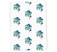 Azeeda A1 'Forget Me Not Flower & Bud' Gift Wrap/Wrapping Paper Sheet (GI00124373)