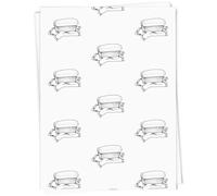 Azeeda A1 'French Slice Bread' Gift Wrap/Wrapping Paper Sheet (GI00126050)