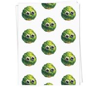 Azeeda A1 'Funny Brussels Sprout' Gift Wrap/Wrapping Paper Sheet (GI00113487)