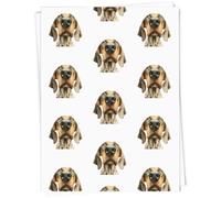 Azeeda A1 'Funny Harrier Dog' Gift Wrap/Wrapping Paper Sheet (GI00135215)