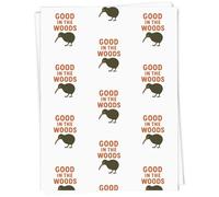 Azeeda A1 'Good in the Woods' Gift Wrap/Wrapping Paper Sheet (GI00113641)