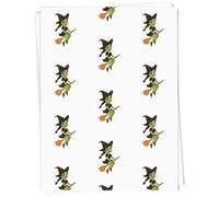 Azeeda A1 'Green Witch Pinup Girl' Gift Wrap/Wrapping Paper Sheet (GI00112325)